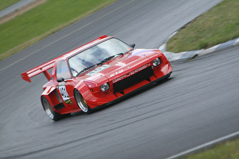 Johannes Graversen kørte sit første løb med den legendariske Fiat X1/9 ved GP Danmark i 1980.